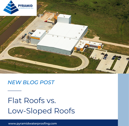 Flat Roofs VS. Low-Sloped Roofs